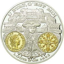 França, Medal, Histoire de la monnaie Française, Louis d'or de Louis XIV