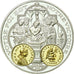 France, Medal, 2000 Ans d'Histoire Monétaire, Triens Mérovingien, MS(65-70)