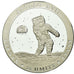 France, Medal, Apollo 17, Conquête de l'Espace, 1999, MS(65-70), Copper Plated