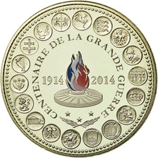 Frankreich, Medaille, L'Europe des XXVIII, Centenaire de la Grande Guerre, 2014