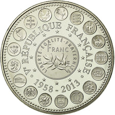 Frankreich, Medaille, L'Europe des XXVII, Veme République, 2013, STGL