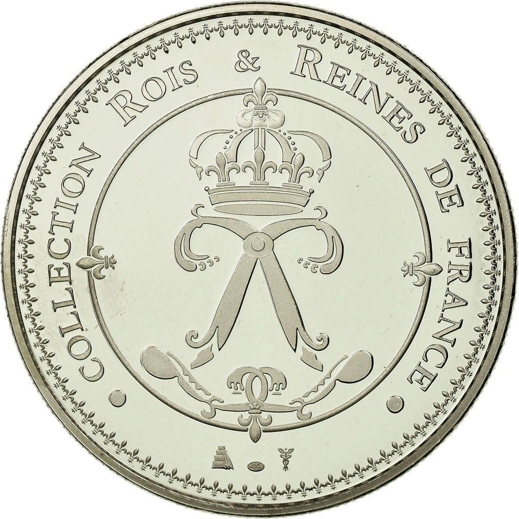 Francia, medaglia, Les rois de France, Louis XIV, FDC, Rame-nichel