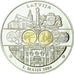 Latvia, Medal, Monnaie Européenne, 2004, MS(65-70), Copper Plated Silver