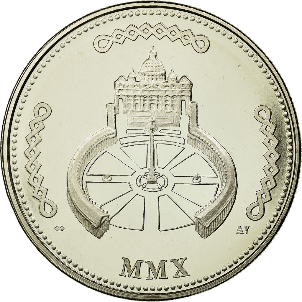 Vatican, Medal, Le Pape Benoit XVI, 2005, MS(65-70), Copper-nickel