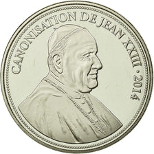 Vatican, Medal, Canonisation de Jean XXIII, 2014, MS(65-70), Copper-nickel
