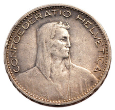 SWITZERLAND, 5 Francs, 1923, Bern, KM #37, EF(40-45), Silver, 37, 24.92
