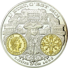 France, Medal, Histoire de la monnaie Française, Louis d'or de Louis XIV