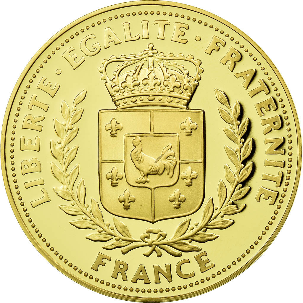 France, Médaille, Napoléon Bonaparte, FDC, Vermeil