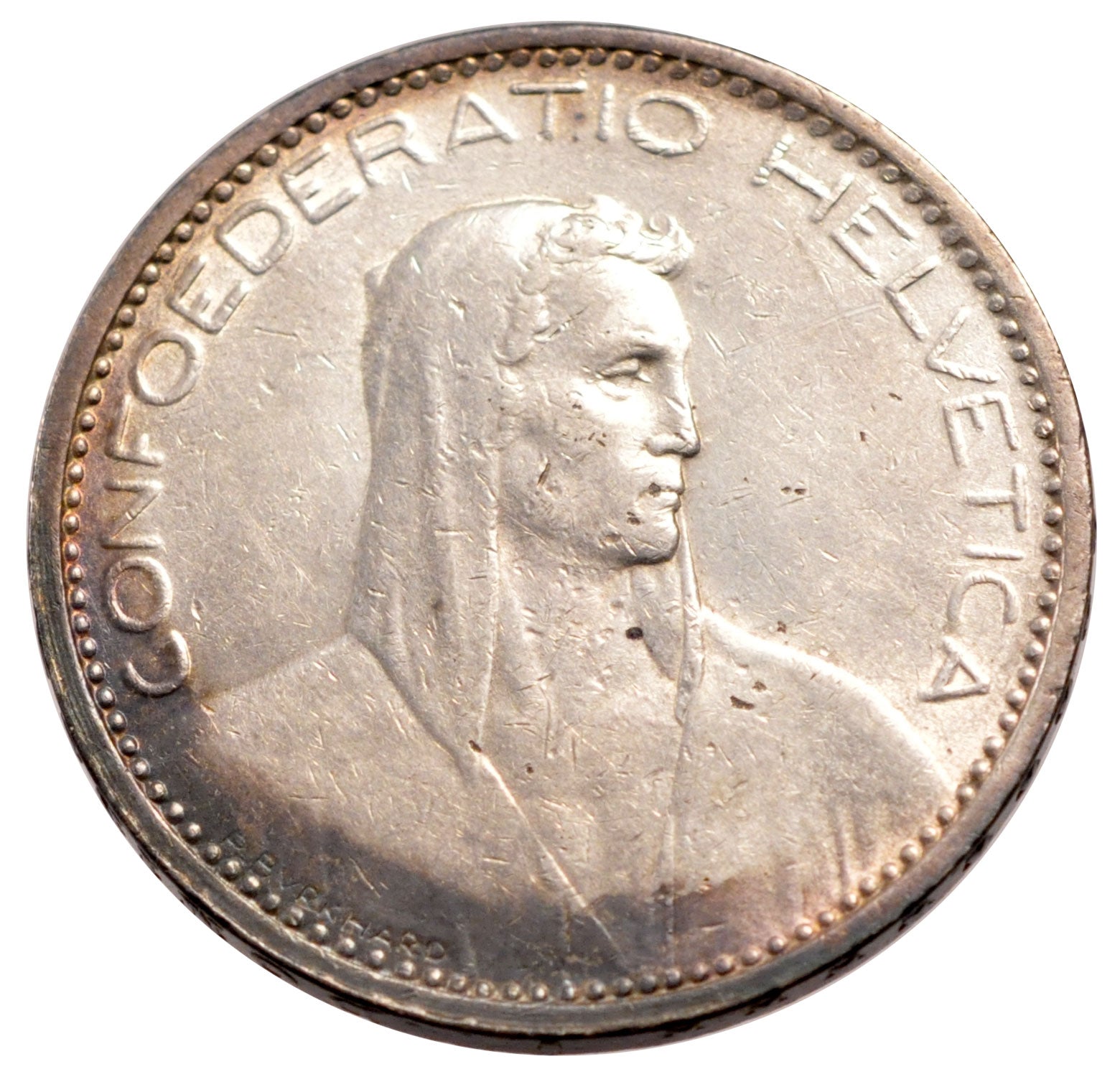 Suisse, Confédération, 5 Francs