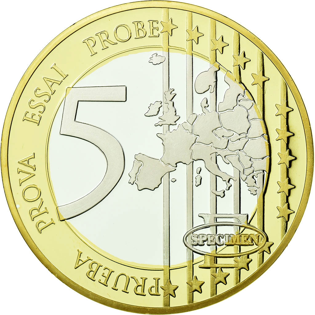 France, Medal, Europe, 5 Euro Essai, 2013, MS(65-70), Bi-Metallic