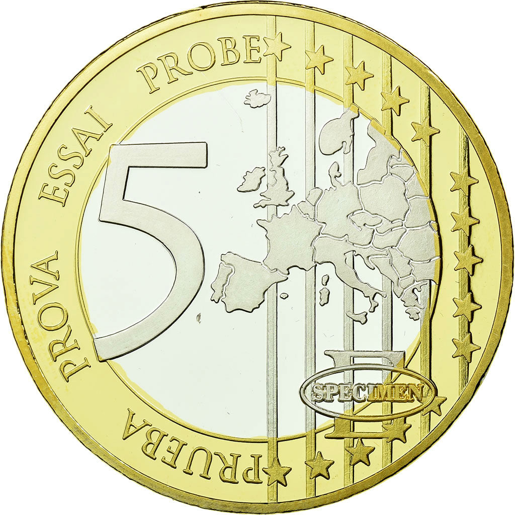 France, Medal, Europe, 5 Euro Essai, 2013, MS(65-70), Bi-Metallic