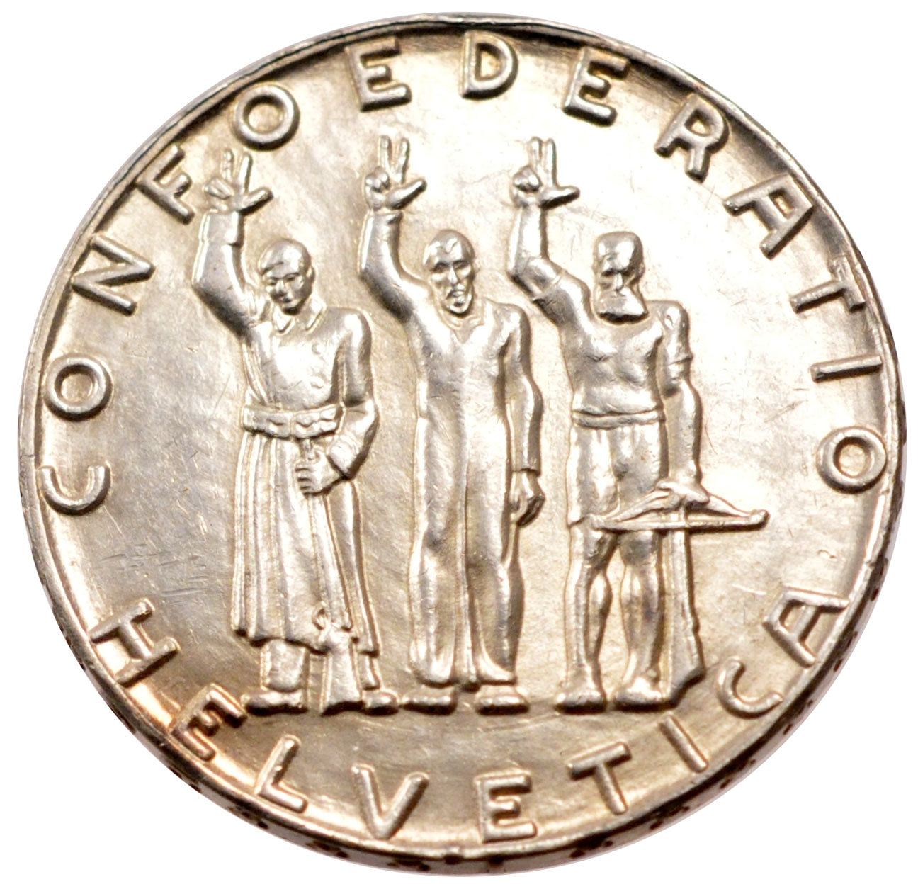 Switzerland, 5 Francs, 1941, Bern, MS(60-62), Silver, 15.03