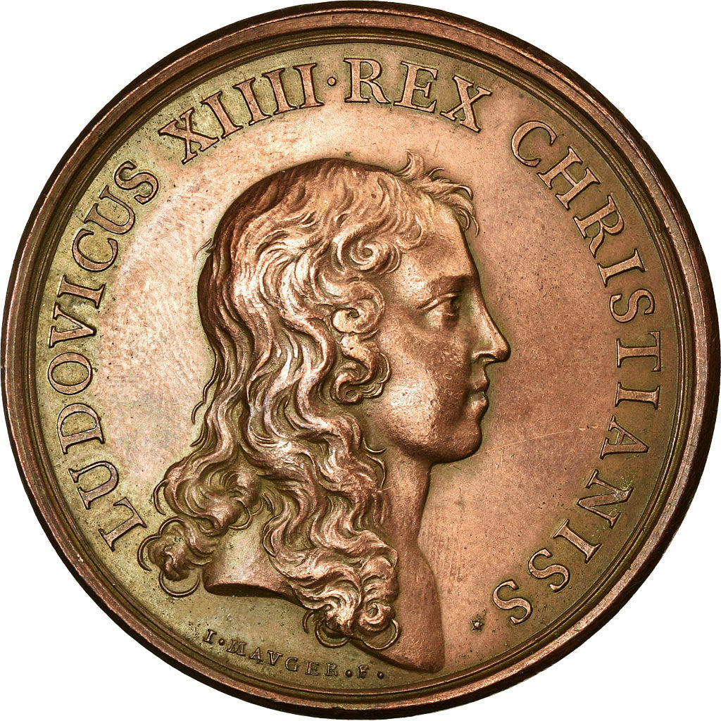 França, Medal, Louis XIV, Villes remises sous l'Obéissance du Roi, 1653