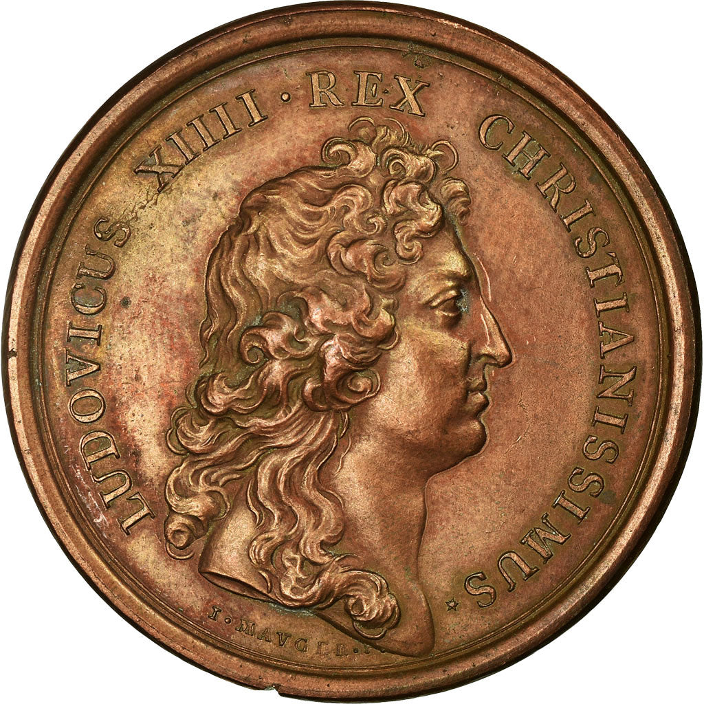 Frankreich, Medaille, Louis XIV, Le Roi prend le Gouvernement de l'Etat, 1661