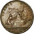 Francia, medalla, Louis XIV, Prise de Besançon, 1668, Mauger, MBC+, Cobre