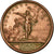 Francia, medalla, Louis XIV, Le Passage du Rhin près de Schenk, 1672, Mauger