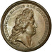 Francia, medaglia, Louis XIV, Levée de 60000 Matelots, 1680, Mauger, BB+, Rame
