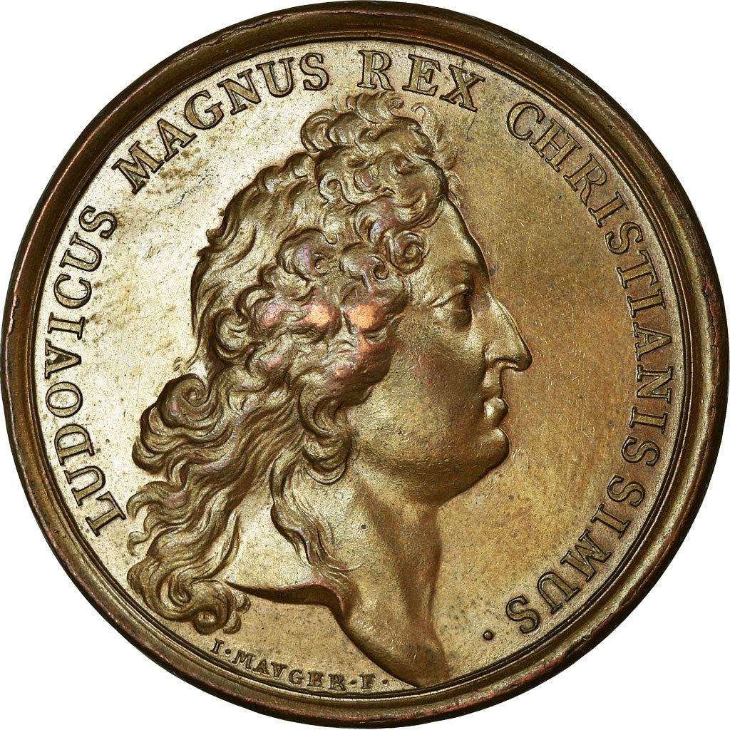Frankreich, Medaille, Louis XIV, Festin à l'Hôtel de Ville de Paris, 1687
