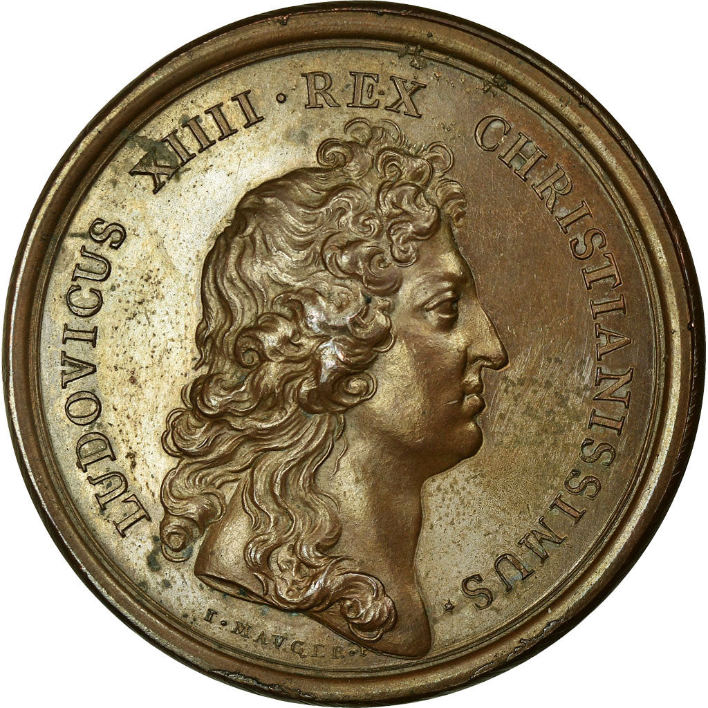 France, Médaille, Louis XIV, Libéralité du Roi pendant la Famine, 1662