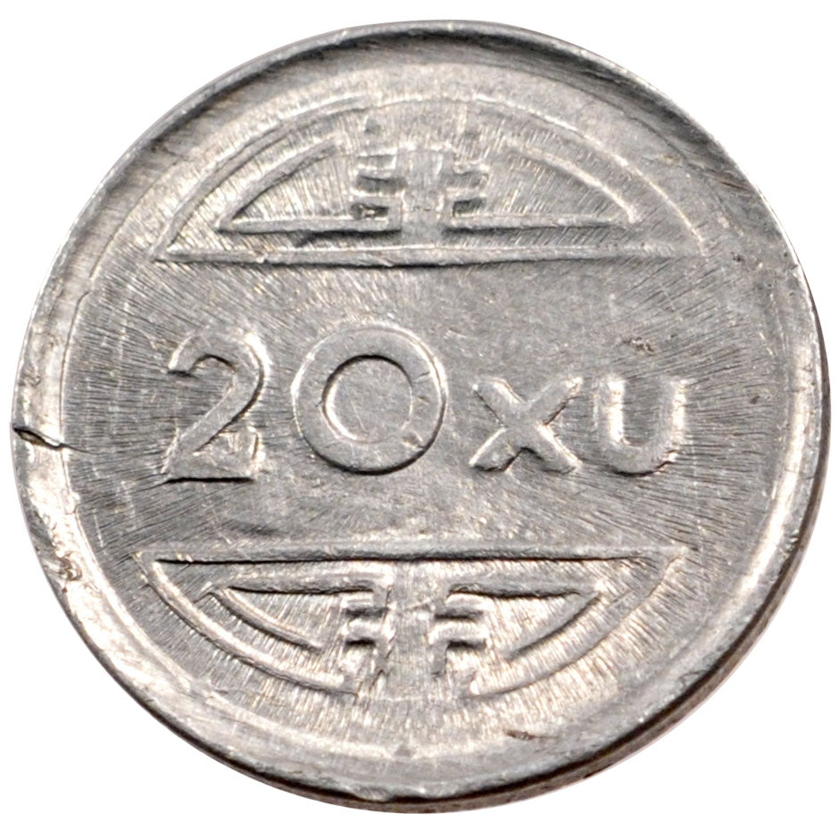 Vietnam, 20 Xu, 1945, AU(55-58), Aluminium, 1.55
