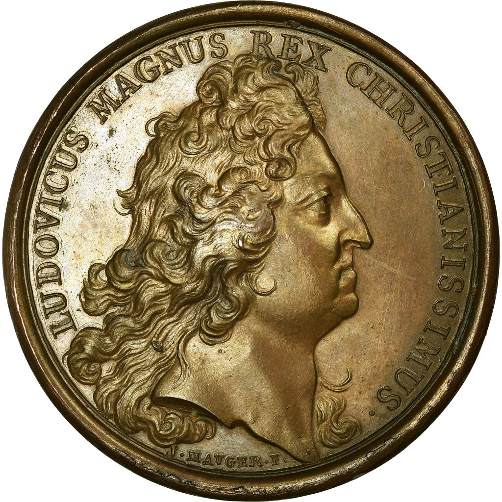 Francia, medaglia, Louis XIV, Edit contre le Luxe, 1700, Mauger, SPL-, Rame