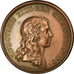Francia, medaglia, Louis XIV, Prise de Belfort, 1654, Mauger, BB+, Rame, Divo:35