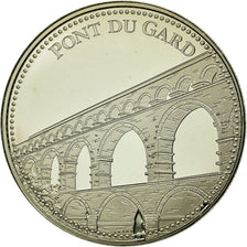France, Medal, Pont du Gard, Nîmes, MS(65-70), Copper-nickel
