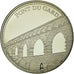 France, Medal, Pont du Gard, Nîmes, MS(65-70), Copper-nickel