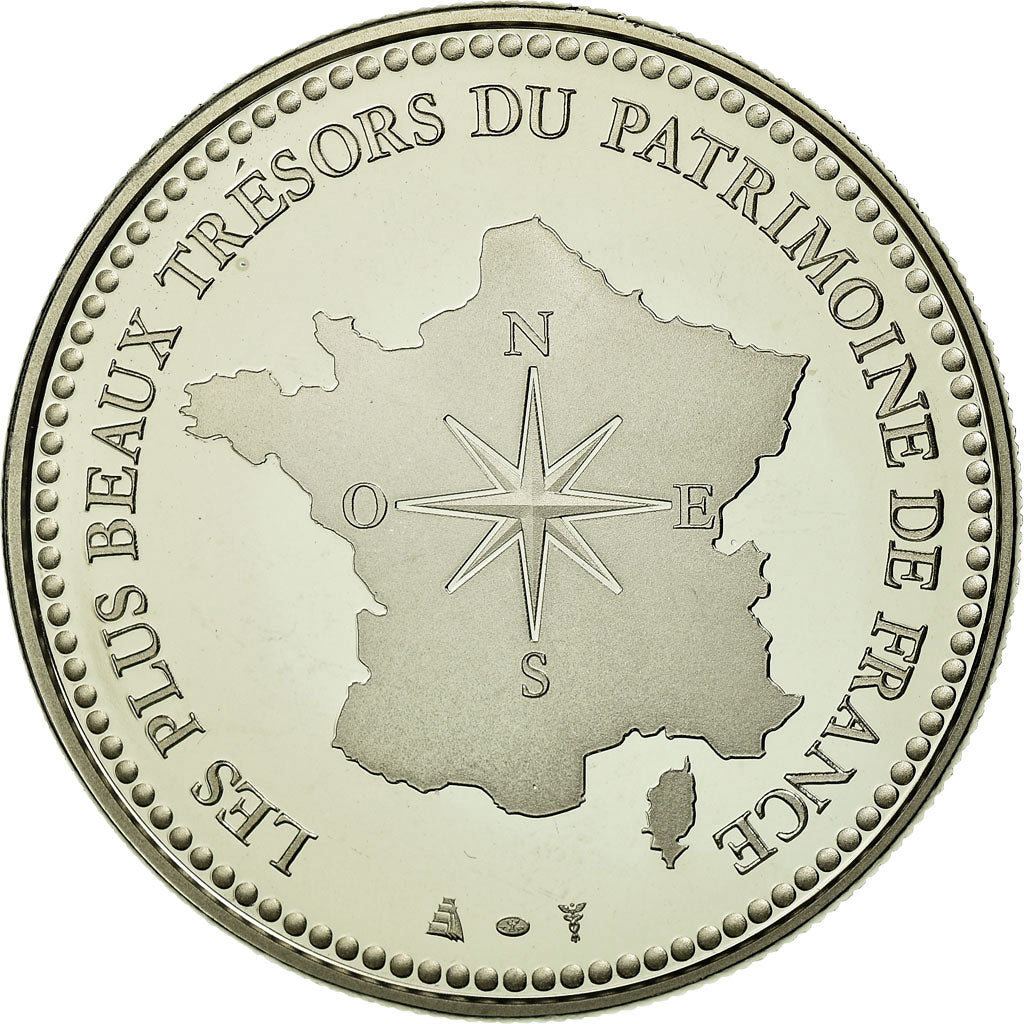France, Medal, Pont du Gard, Nîmes, MS(65-70), Copper-nickel