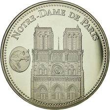 Francia, medaglia, Cathédrale Notre-Dame de Paris, FDC, Rame-nichel