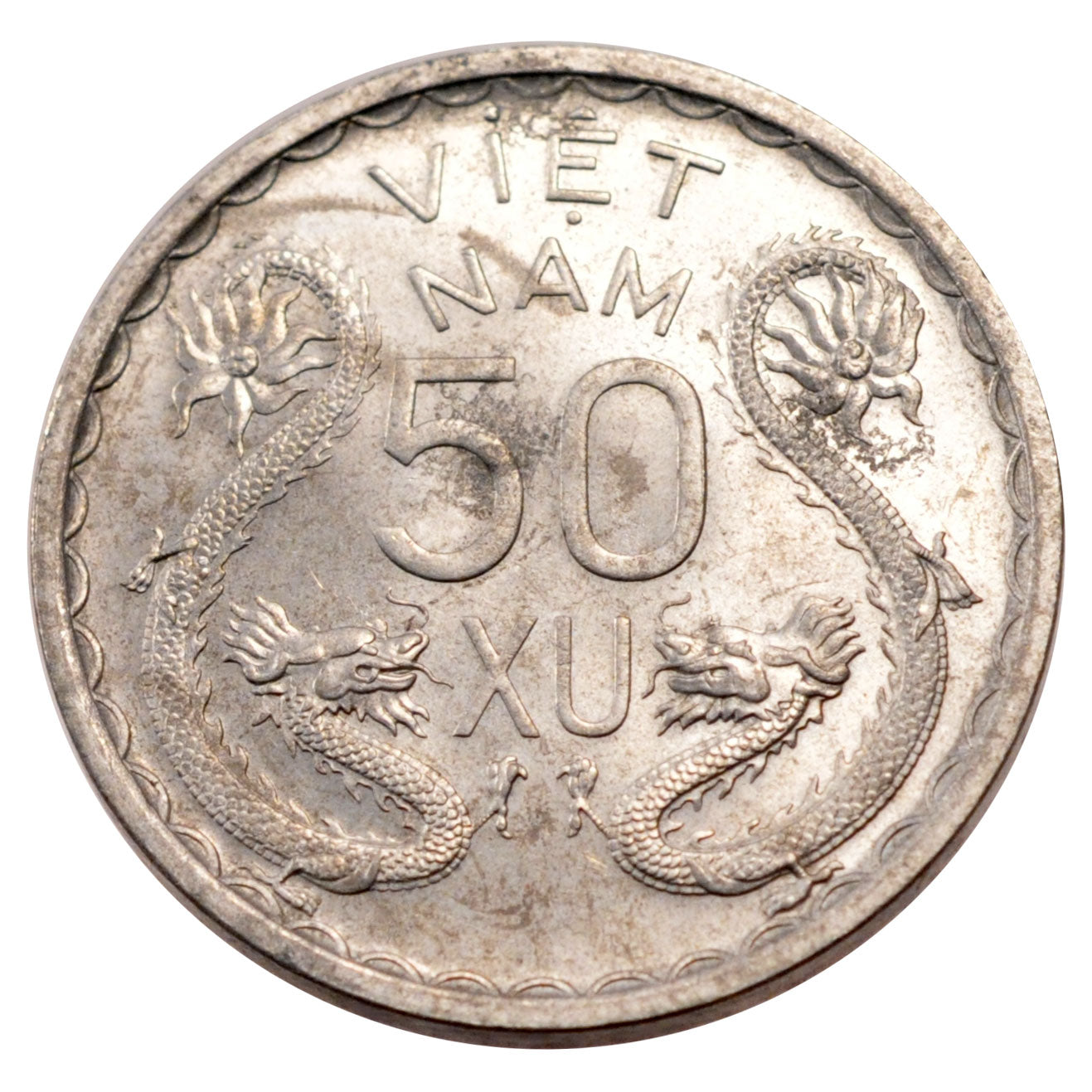 Vietnam, 50 Xu, 1953, AU(55-58), Aluminium, 3.80