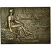 Frankreich, Medaille, Ville de Rouen, Lefebvre, SS, Silvered bronze
