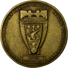 France, Medal, Fédération des Amicales d'Anciens Sapeurs Pompiers de Paris