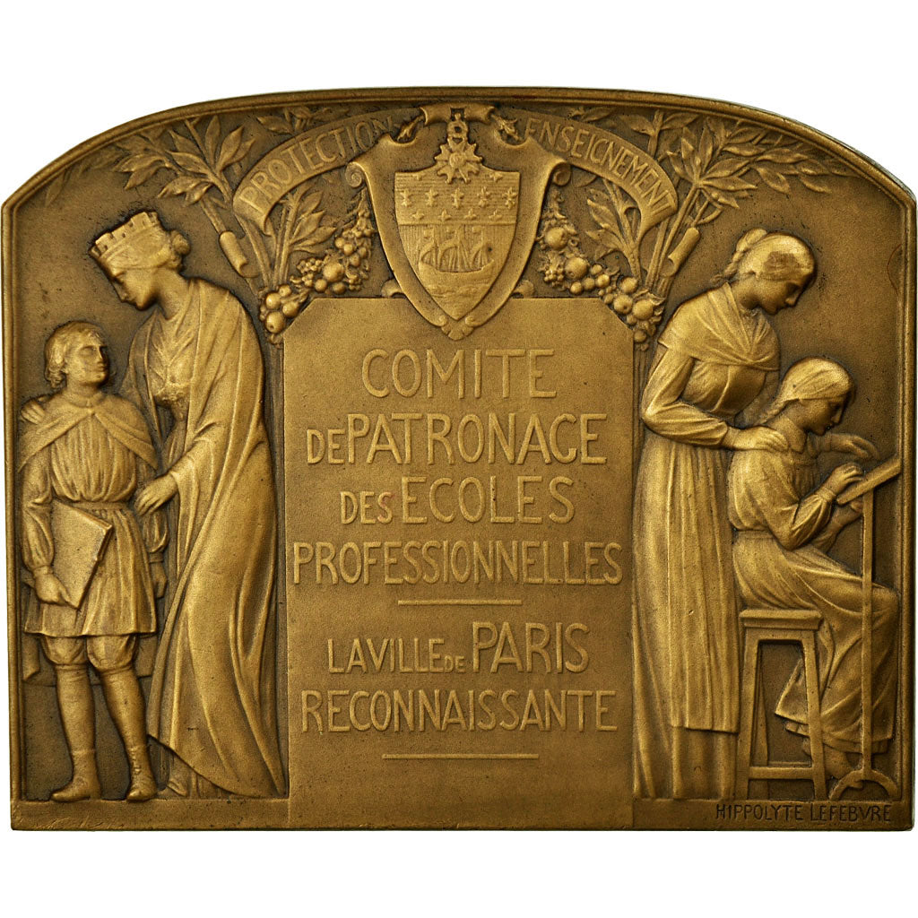 France, Medal, Comité de Patronage des Ecoles Professionnelles, Paris