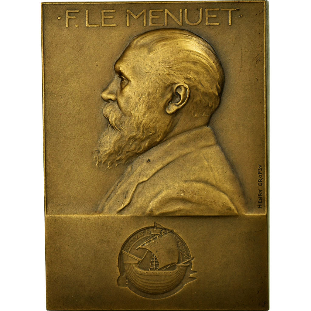 Frankrijk, Medaille, Ferdinand le Menuet, Conseiller Municipal de Paris, 1925