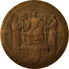 France, Medal, Université de Paris, Fluctuat Nec Mergitur, 1895, Chaplain