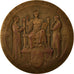 France, Medal, Université de Paris, Fluctuat Nec Mergitur, 1895, Chaplain