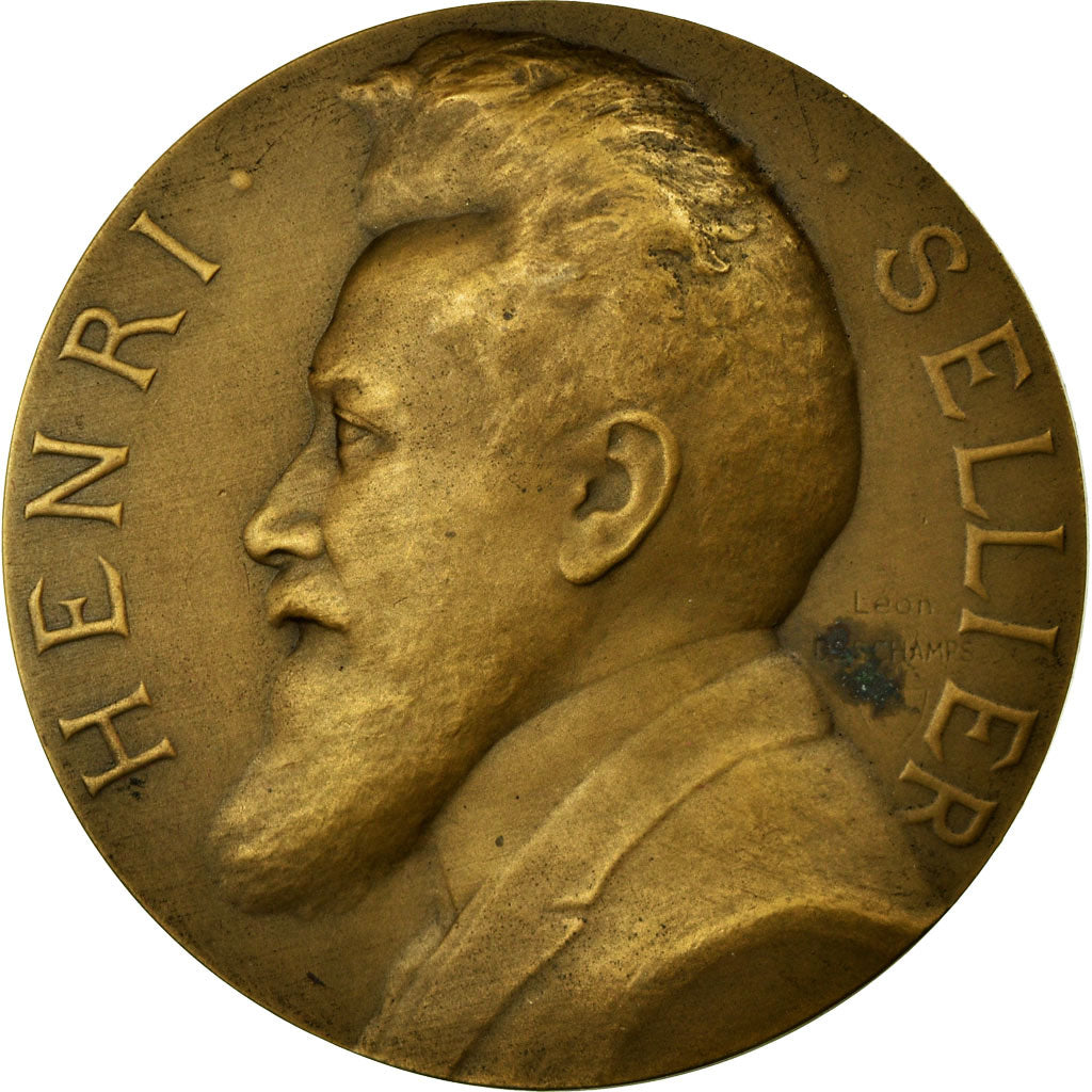 France, Medal, Henri Seillier, Rapporteur Général du Budget de la Seine