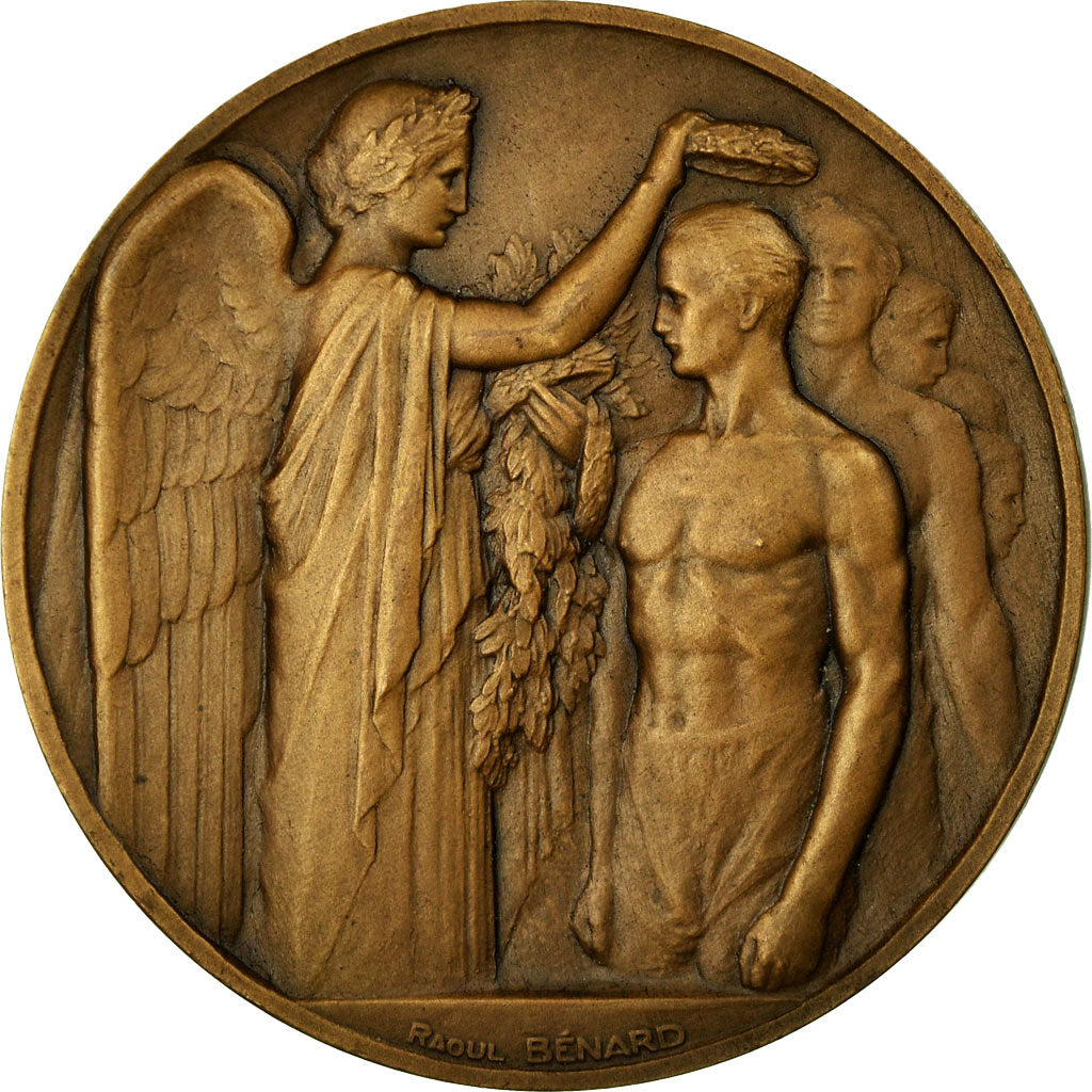 Francia, medalla, VIIIème Olympiade, Paris, 1924, Benard, SC, Bronce