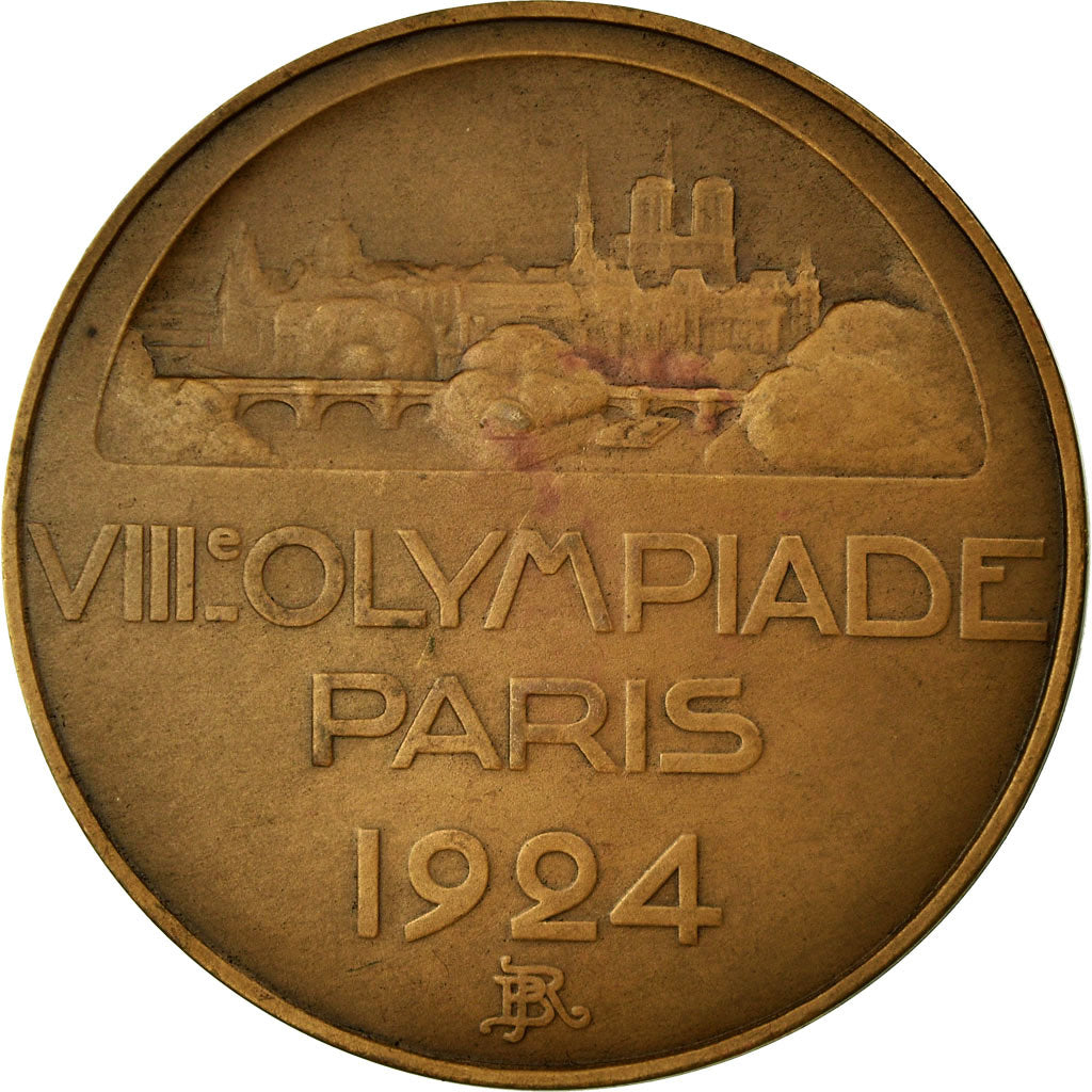 Francia, medalla, VIIIème Olympiade, Paris, 1924, Benard, SC, Bronce