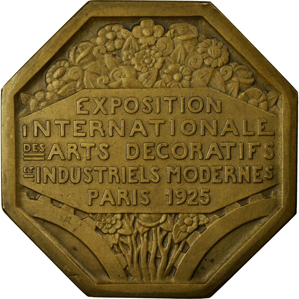 France, Medal, Exposition des Arts Décoratifs et Industriels Modernes, Paris