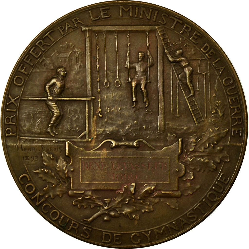 Frankreich, Medaille, Concours de Gymnastique, Ministre de la Guerre, 1899