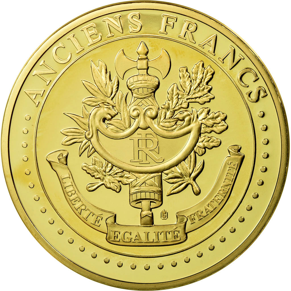 France, Medal, Les Anciens Francs, 100 Francs René Descartes, 2009, MS(65-70)