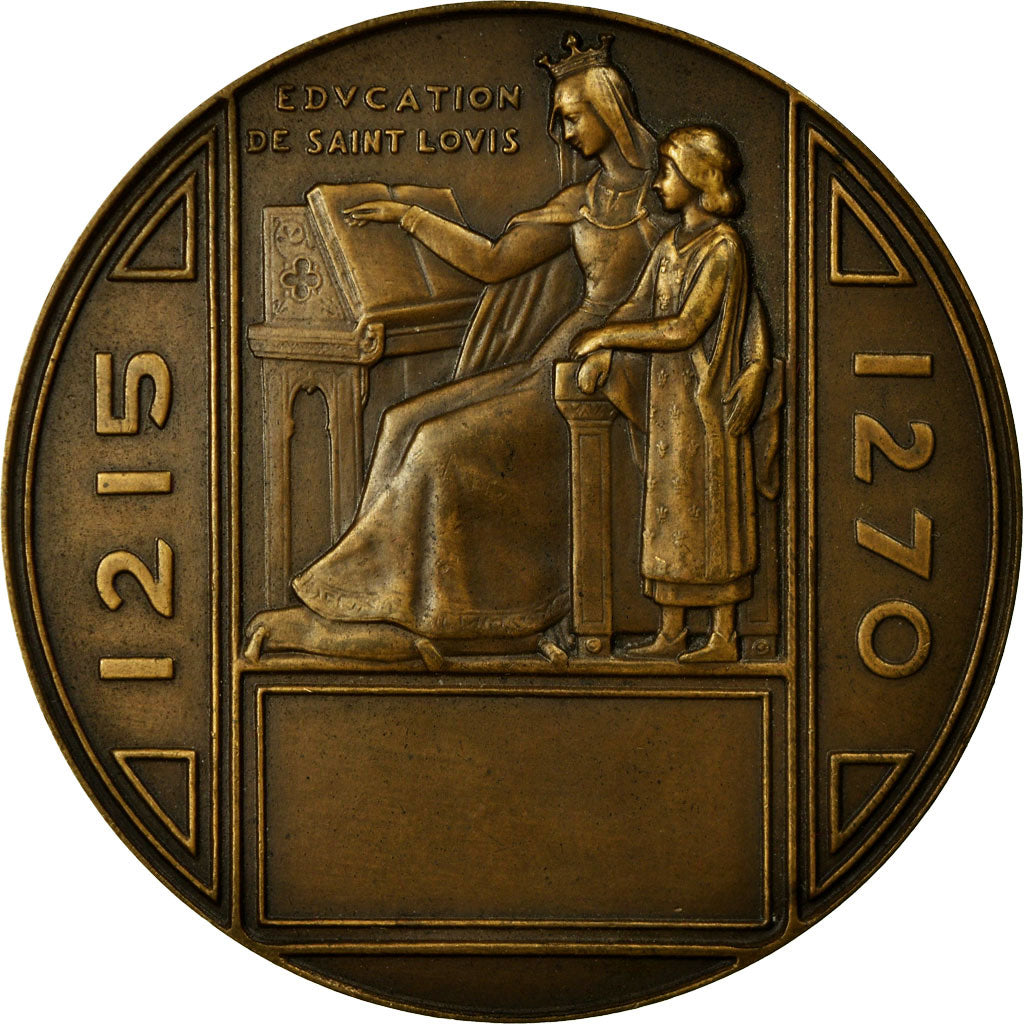 France, Medal, Education de Saint-Louis, History, Lenoir, MS(60-62), Bronze