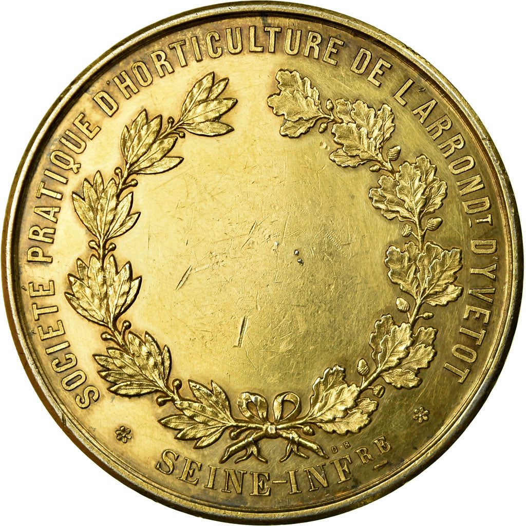 Frankrijk, Medaille, Société d'Horticulture de l'Arrondissement d'Yvetot