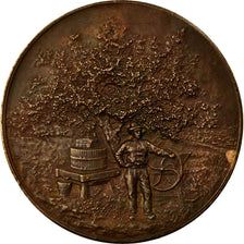 France, Medal, Association Pomologique de l'Ouest, Janvier, AU(50-53), Bronze