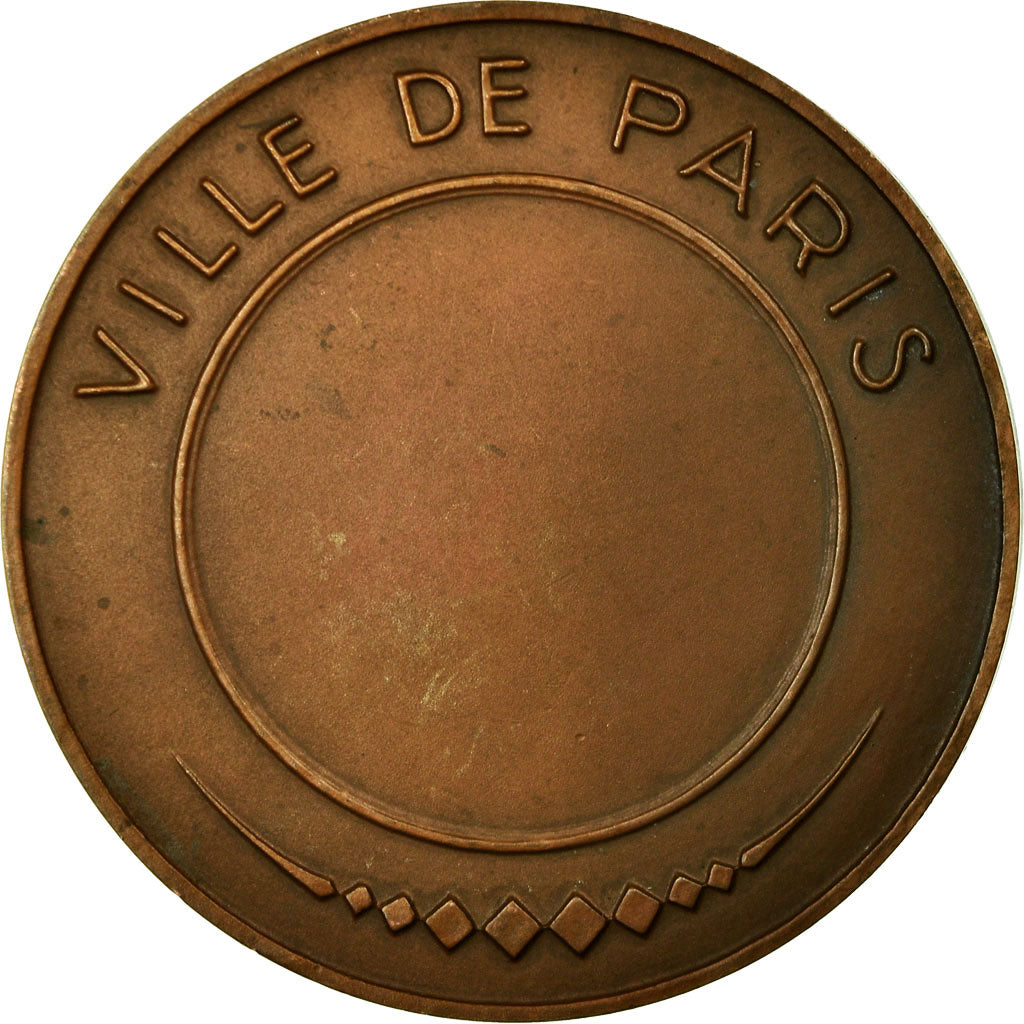 France, Medal, Ville de Paris, Fluctuat nec Mergitur, VF(30-35), Bronze