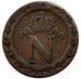 FRANCE, Napoléon I, 10 Centimes, 1808, Paris, KM #676.1, EF(40-45), Billon, G...