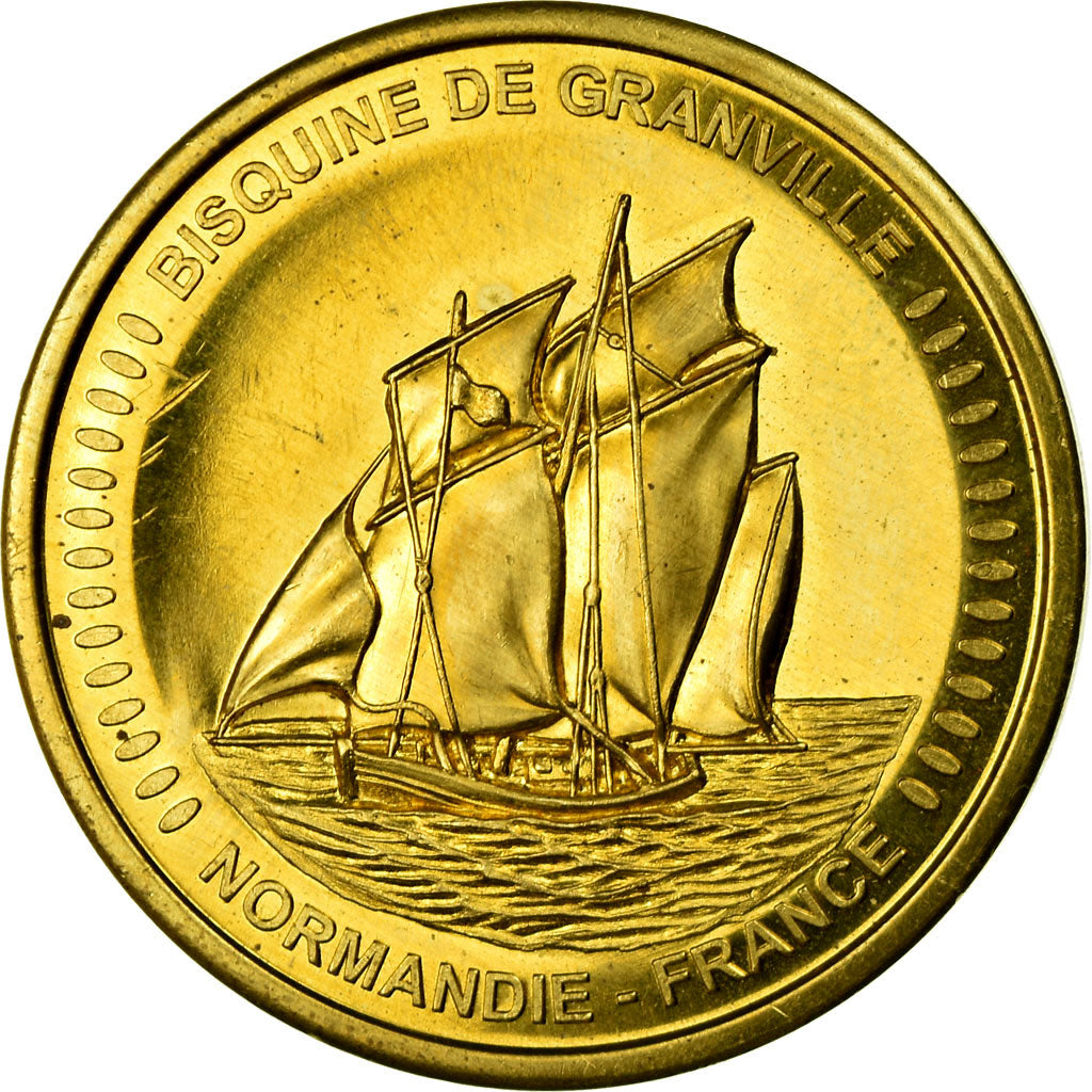 France, Médaille, Bisquine de Granville, Normandie, Collection Européenne