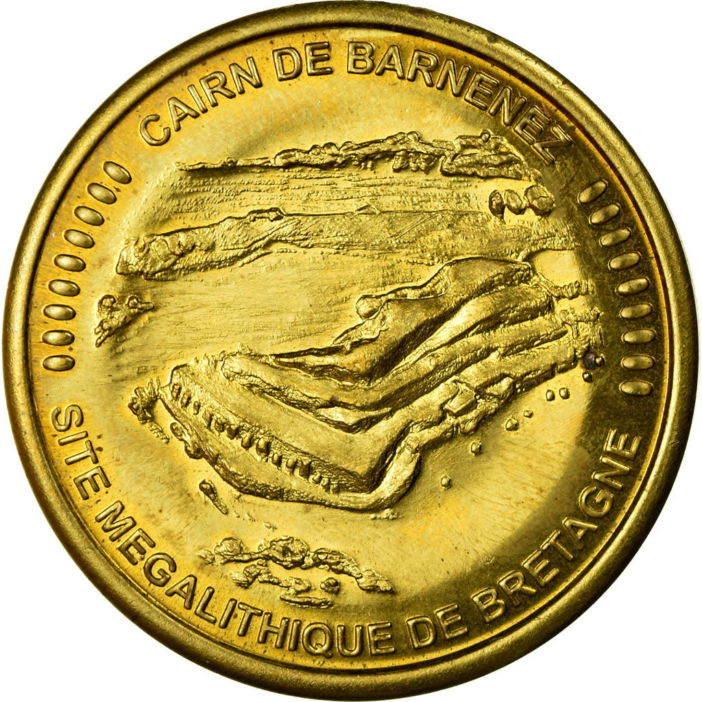 Francia, medaglia, Cairn de Barnenez, Site de Bretagne, Collection Européenne